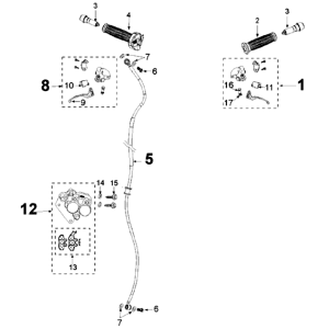 Système de freinage Django 50 4T Evasion