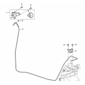 Verrou de siège Yadea Voltguard
