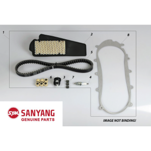 Kit d'entretien et pièces Sym Fiddle II 125S