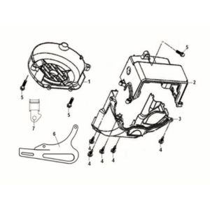 Shroud assy Sym Crox 50 E5