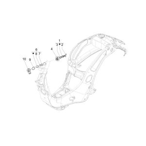 Commutateur d'allumage Vespa Sprint 45km 4 temps 4 soupapes