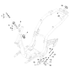 Serrures à 4 temps Piaggio Liberty (IGET EURO 5)