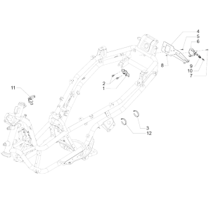 Serrures Piaggio MP3 500 LT Business 2014-2016