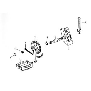 Boîtier de pédalier Solex