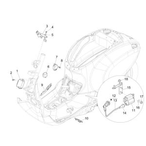 Pièces électriques 2 Vespa Sprint 2 temps