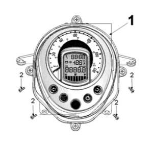 Speedometer Peugeot Django 125 EFI E4 2018-2020