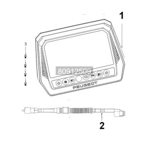 Speedometer Peugeot Tweet 125i E5 FL 2023-2025