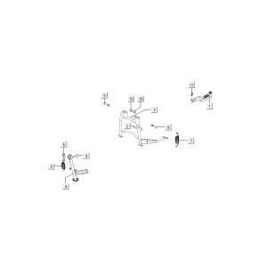 Standard - Kickstarter Kymco Like 4 temps tecno argent comme T T 2015