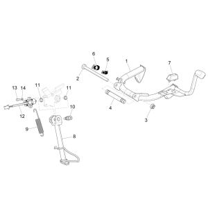 Standard Piaggio Medley 125 ABS E5 2021-2022 (EMEA)
