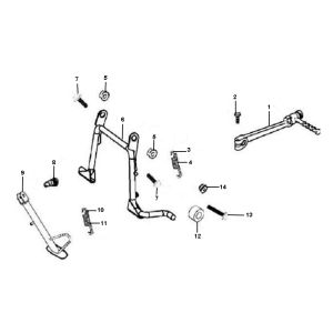 Senzo Retro GT2 4 temps standard