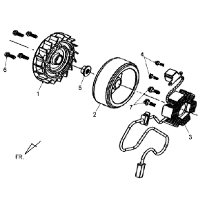 Autre volant Sym Tonik (WH8018P) blanc