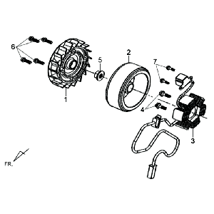 Autre volant Sym Symphony SR (BK5560) noir
