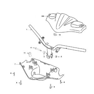 Volant Peugeot Speedfight 2 LC E2 2 temps