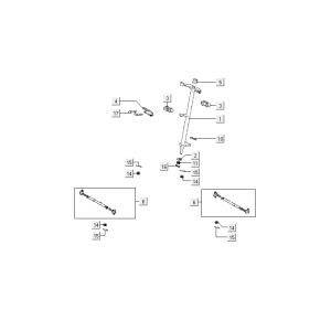 Direction assistée Kymco MXU 50