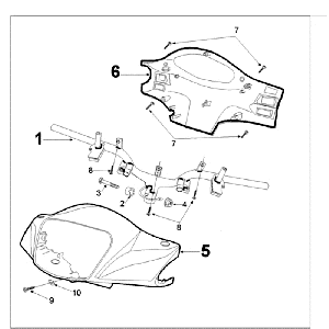Volant Peugeot Tweet vieux beige