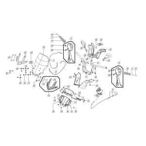 Pièces de direction Kymco Myroad 700i