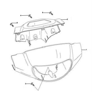 Boitier de direction Berini Speedy 4 temps