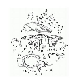 Crémaillère de direction Generic Roc silver 2010 2 temps