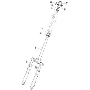 Roulements de direction Piaggio Liberty 125 4 temps 3V IE ABS (IGET Euro 5)