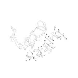 Sous-châssis Rover Fun 4 temps