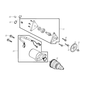Pompe à huile de démarrage Kymco Super8 Street 50i E4 Matt Grey