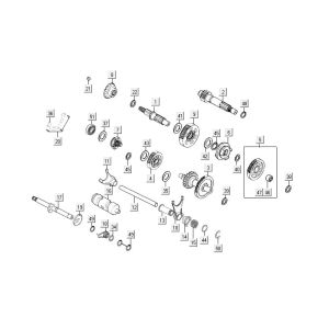 Engrenages Kymco MXU 300R