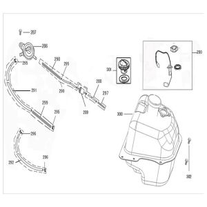 Réservoir d'essence China Zip