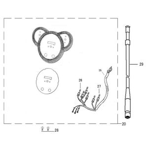 Compteur China Joy /Legend Euro4