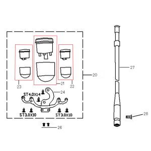 Comptoir AGM Retro Extra noir