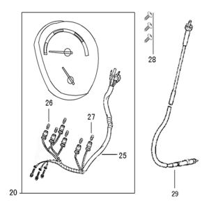 Compteur AGM Swan (EURO4)