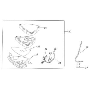 Comptoir China R8 blanc
