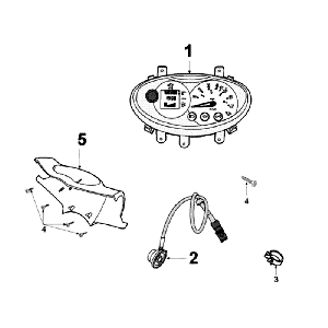 Teller Peugeot Vivacity Blue