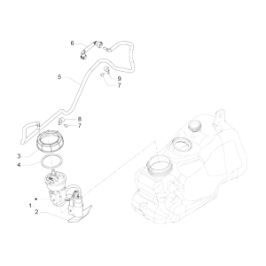 Alimentateur Piaggio MP3 500 LT Business 2014-2016