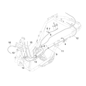 Transmissions Piaggio MP3 300LT Sport 2009-2014
