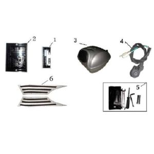 Marchepied AGM LX blanc