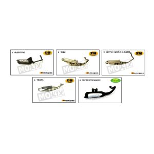 Echappement Generic Cracker noir 2010 2 temps