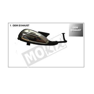 Echappement Riva Sport VX50S 4 temps