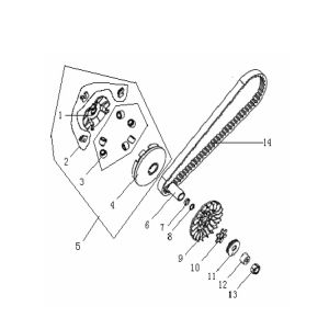 Variateur Generic Xor stroke 2009 2 temps