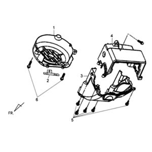 Boîtier de ventilation Sym XPRO 50 E4