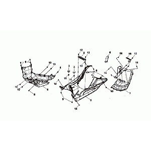 Plaque de base Sym Mio 50I