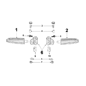 MarchepiedPeugeot Kisbee marron