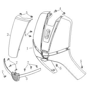 Tablier avantAgm Supreme titane