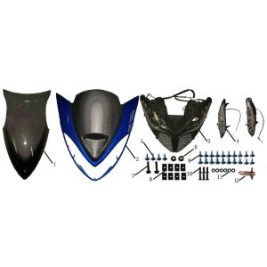 Clignotants capot avant China Touring bleu