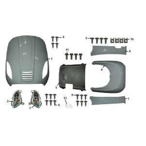 Bulle avant Riva Sport VX50S 4 temps