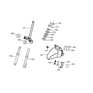 Garde-boue avant Edwards Tomorrow Maple V50-3 noir
