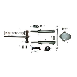 Fourche avant Senzo RivaLux S 4 temps