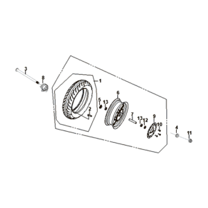 Route Avant Sym Fiddle II Euro4 (WH-006) Blanche