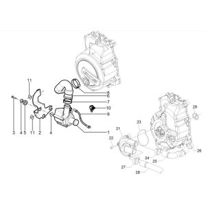 Pompe à eau GTS 125 UI