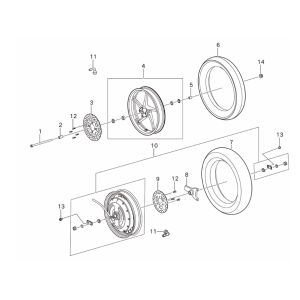 Roues Yadea Voltguard