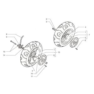 Roues Beta Ark-k LC one 2010 2 temps